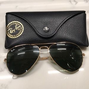 RAYBAN LARGE METAL AVIATORS RB3025
